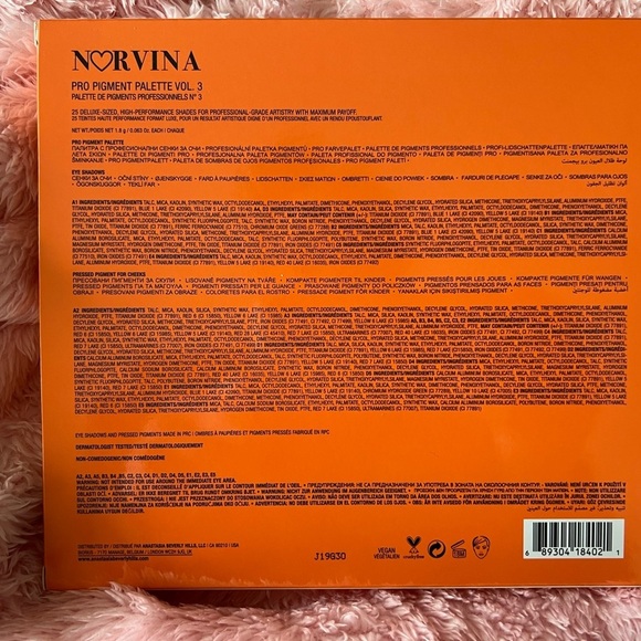 Anastasia Beverly Hills Norvina Vol 3 Pro Pigment Palette - Picture 2 of 15